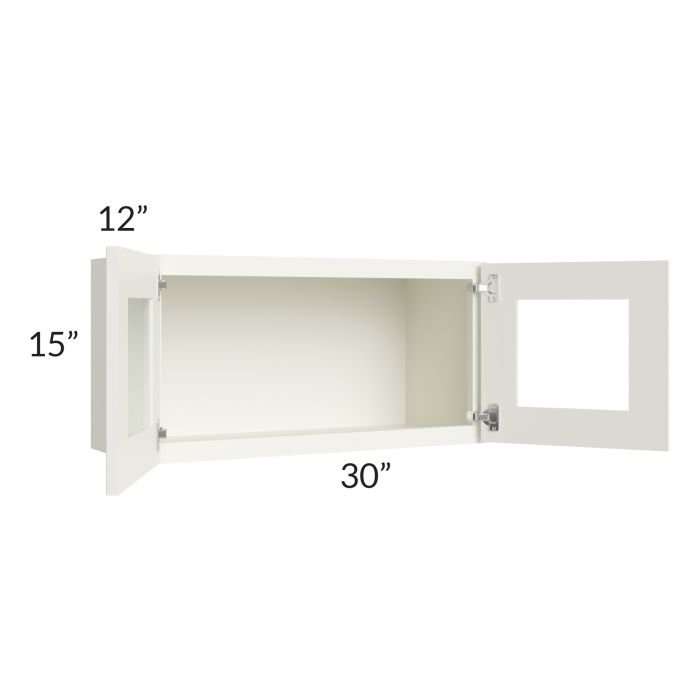 Linen Shaker 30x15 Decorative Wall Cabinet