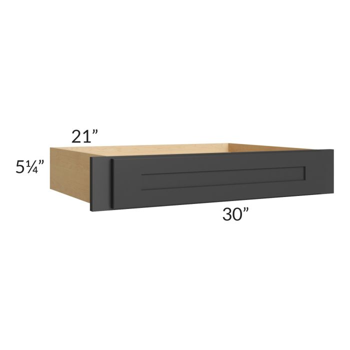 Madison Black Shaker 30" Desk Knee Drawer (trimmable)