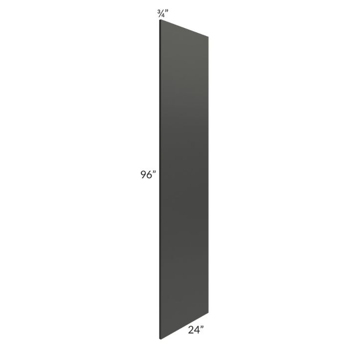 Madison Black Shaker 24x96 Finished Panel (3/4" Thick)