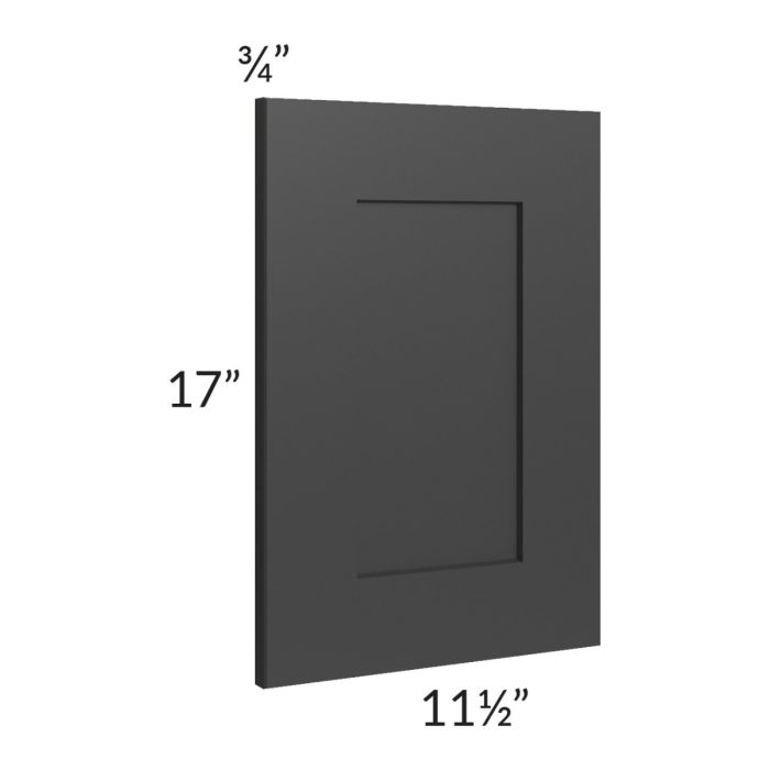 Madison Black Shaker 12x18 Wall Decorative Door