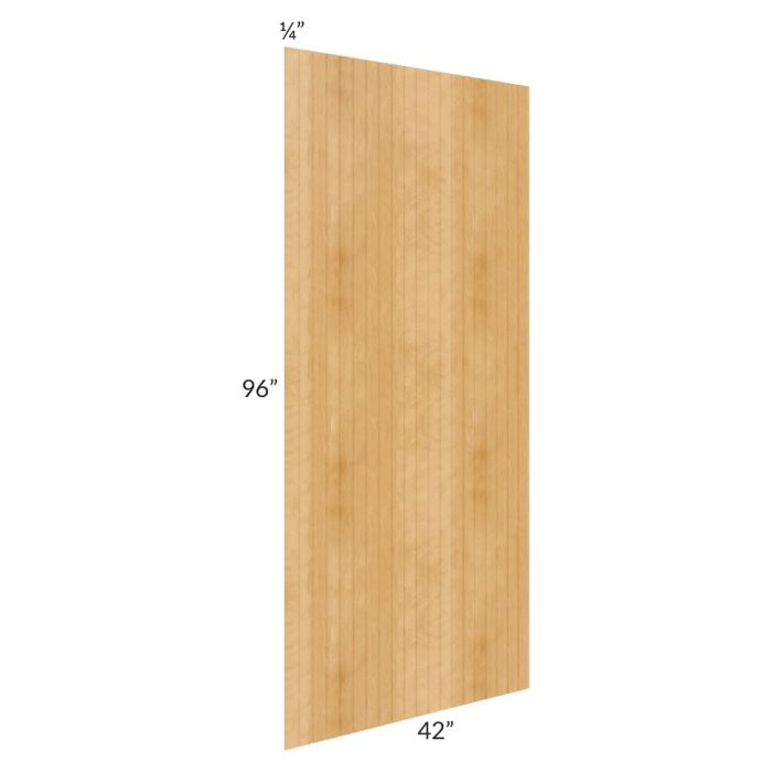Madison Honey Shaker 42x96 Bead Board Finished Panel
