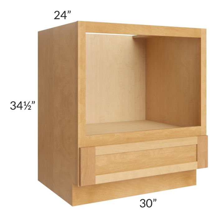 Madison Honey Shaker 30" Microwave Base Cabinet