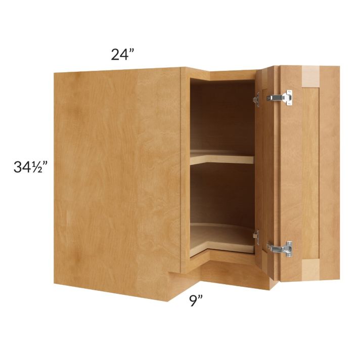 Madison Honey Shaker 33" Lazy Susan Base Cabinet
