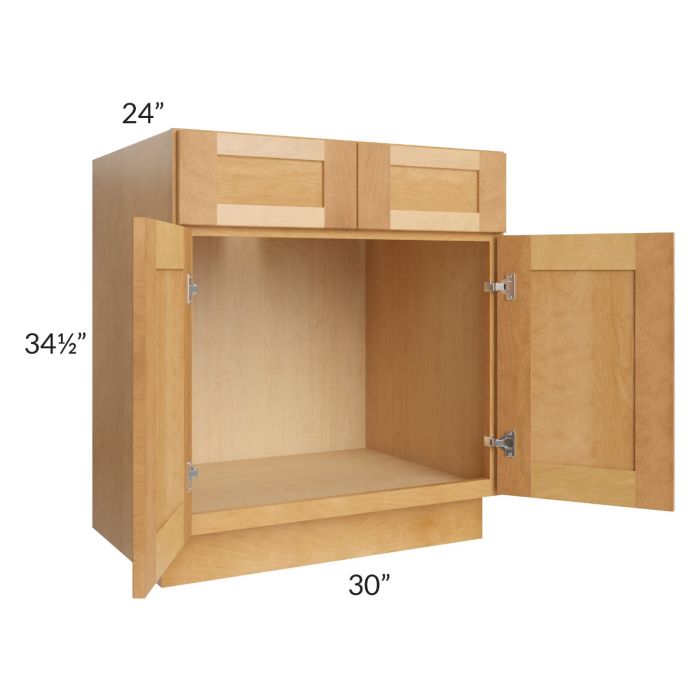 Madison Honey Shaker 30" Sink Base Cabinet