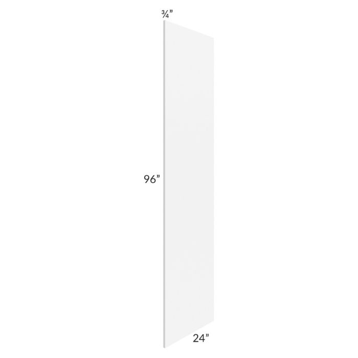 Royal White Shaker 24x96x3/4 Finished Panel