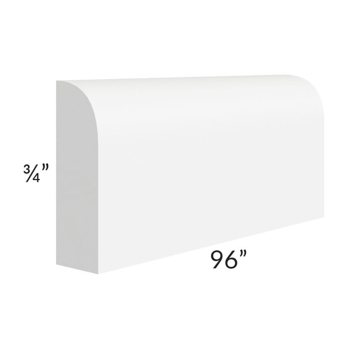 Royal White Shaker 96" Scribe Molding