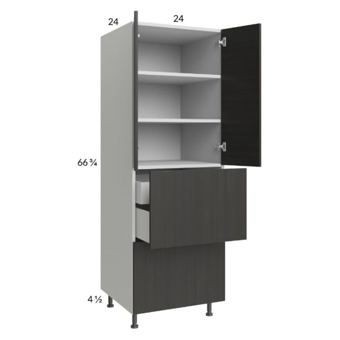 Euro Cafe 24x71-1/4 Utility Cabinet with 2 Doors