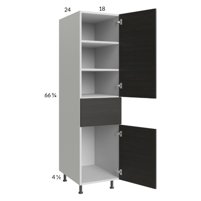 Euro Cafe 18x71-1/4 Utility Cabinet with 2 Doors and 1 Drawer