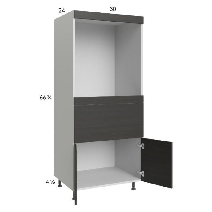 Euro Cafe 30x71-1/4 Single Oven Cabinet with 1 Drawer and 2 Doors