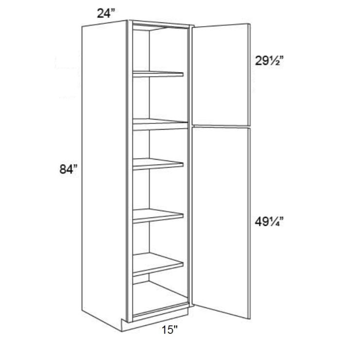 Vienna 15x24x84 Pantry Cabinet