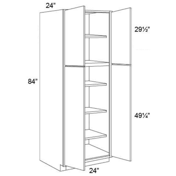 24x24x84 Pantry Cabinet