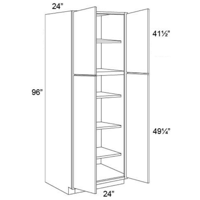 Vienna 24x24x96 Pantry Cabinet