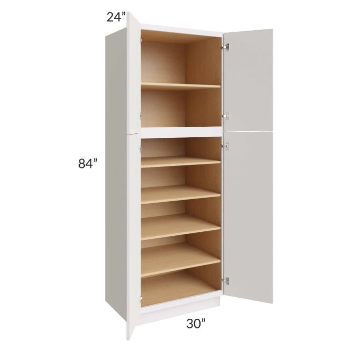 Vienna Cloud 30x24x84 Pantry Cabinet