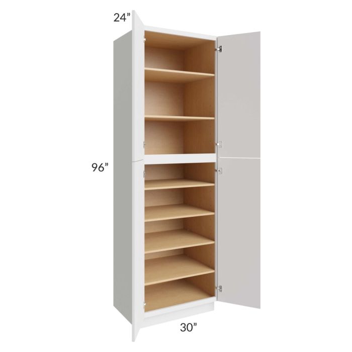Vienna Cloud 30x24x96 Pantry Cabinet