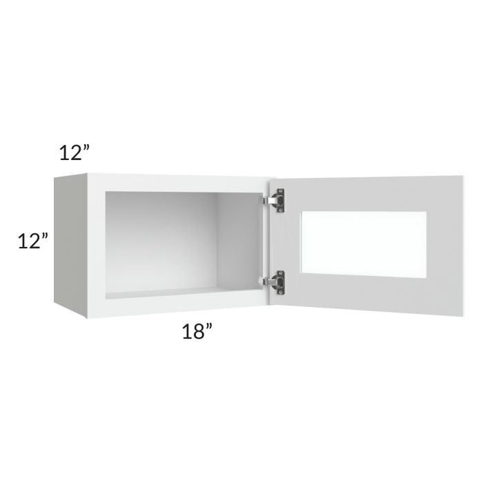 Lakewood White 18x12 Decorative Wall Cabinet