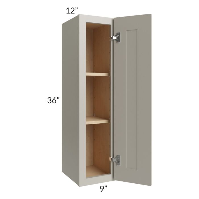 Stratton Light Grey Shaker 9x36 Wall Cabinet