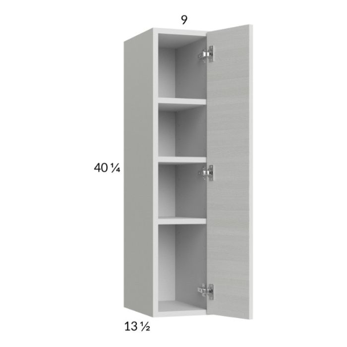 Euro White Grain 9x40-1/4 Wall Cabinet