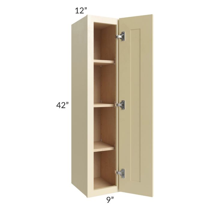 Phoenix Cream Glaze 9x42 Wall Cabinet