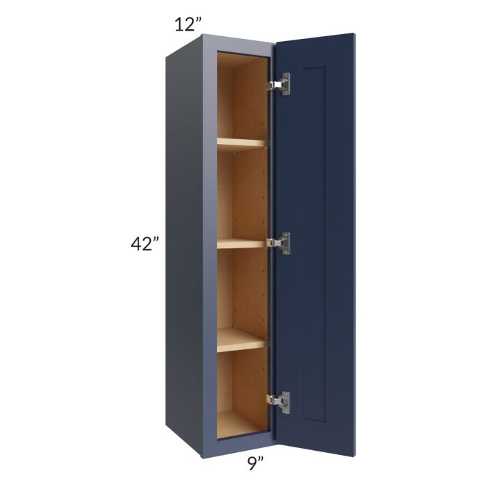 Bayville Blue 09x42 Wall Cabinet