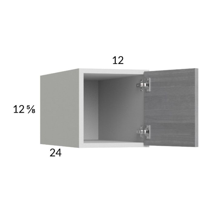Euro Grey 12x12-5/8x24 Wall Cabinet