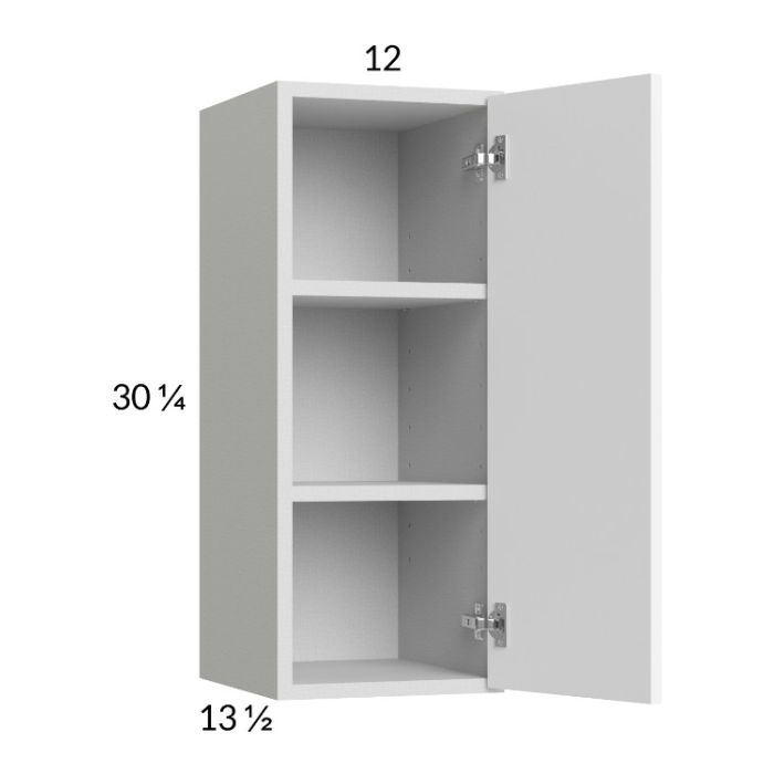 Euro Gloss White 12x30-1/4 Wall Cabinet