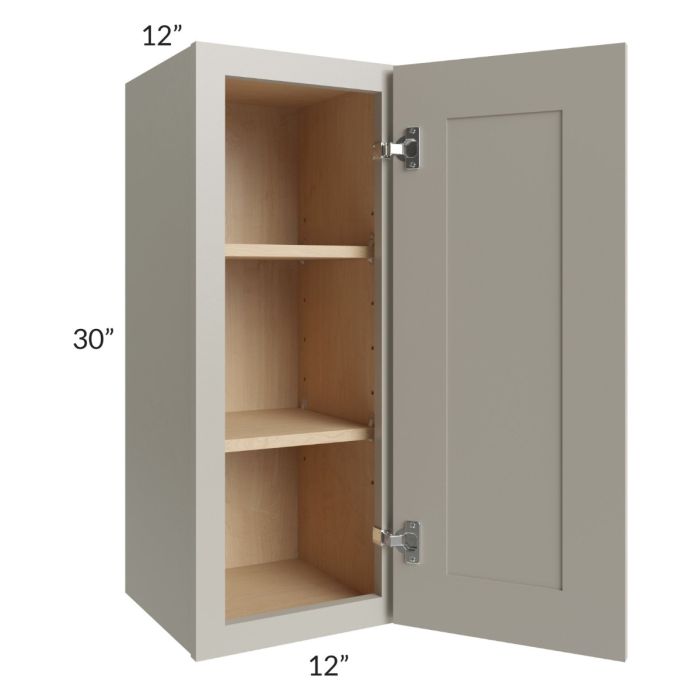 Stratton Light Grey Shaker 12x30 Wall Cabinet