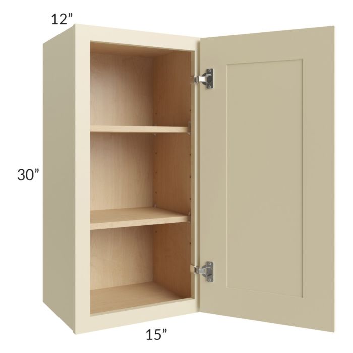 Casselton Ivory 15x30 Wall Cabinet