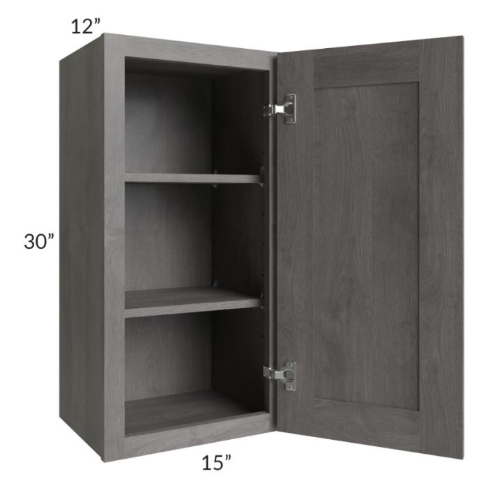 Providence Slate Grey 15x30 Wall Cabinet