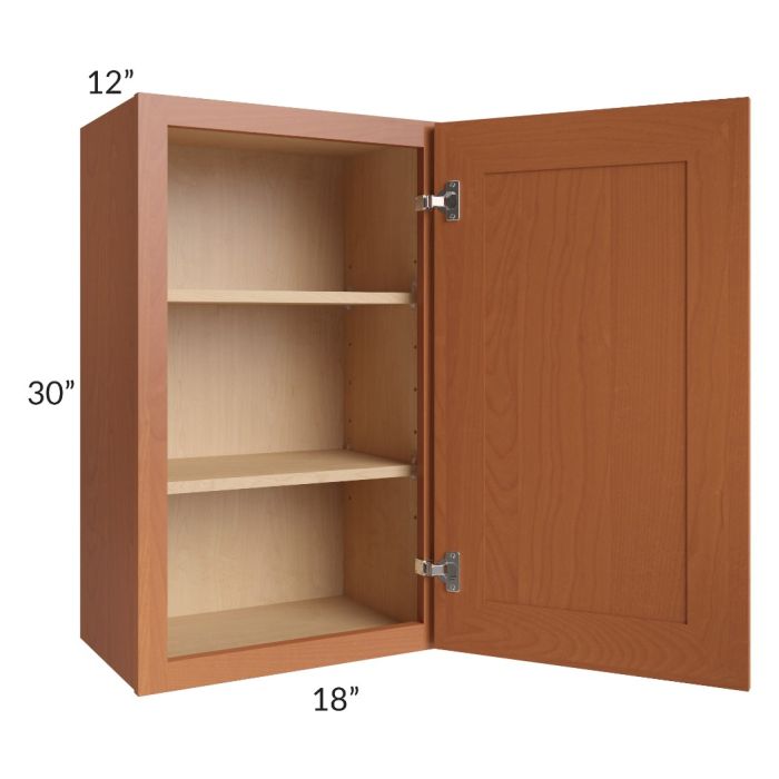 Lexington Cinnamon Glaze 18x30 Wall Cabinet