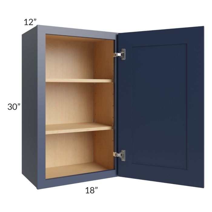 Bayville Blue 18x30 Wall Cabinet