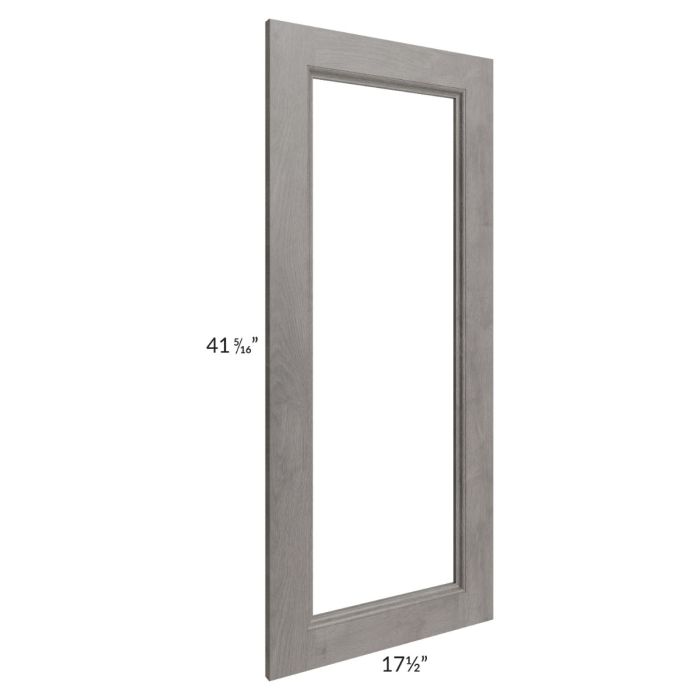 Providence Slate Grey 18x42 Glass Door Only with Glass Included