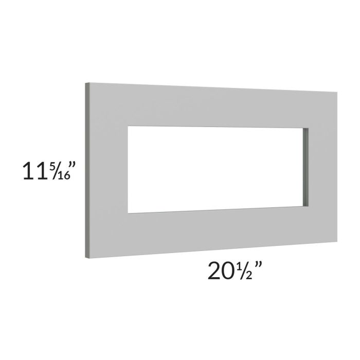 Pewter Grey Shaker 21x12 Glass Door Only with Glass Included