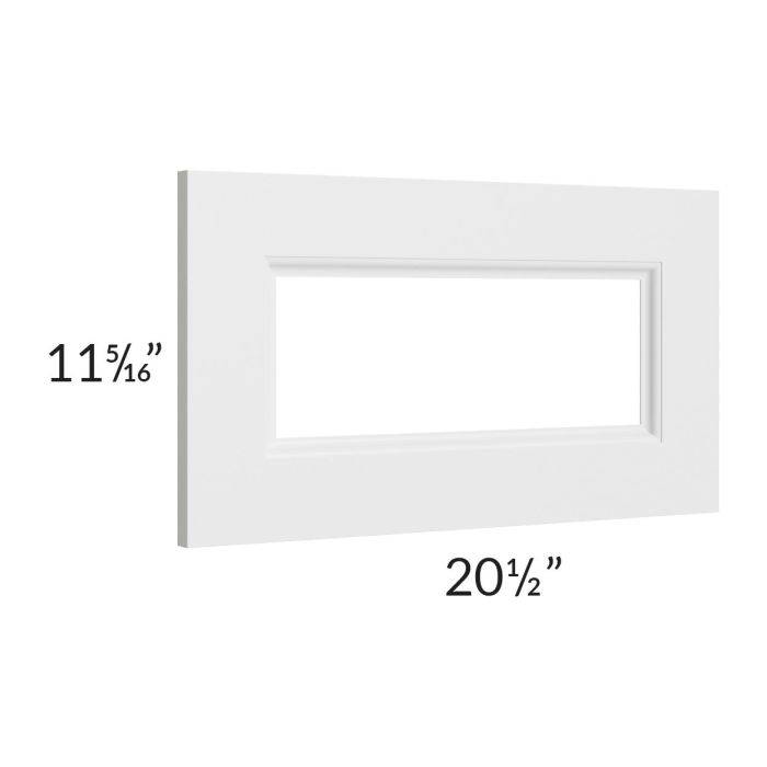 Providence White 21x12 Glass Door Only with Glass Included