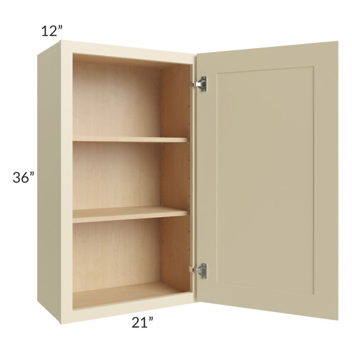 Casselton Ivory 21x36 Wall Cabinet