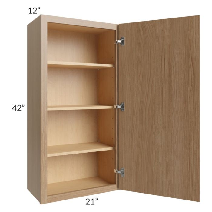 Township Rift Oak 21x42 Wall Cabinet