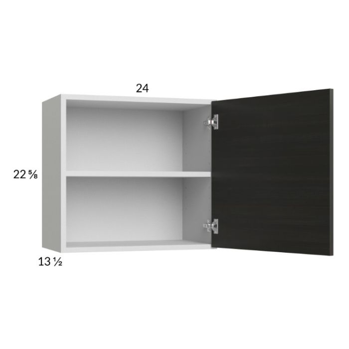 Euro Cafe 24x22-5/8 Wall Cabinet with 1 Door