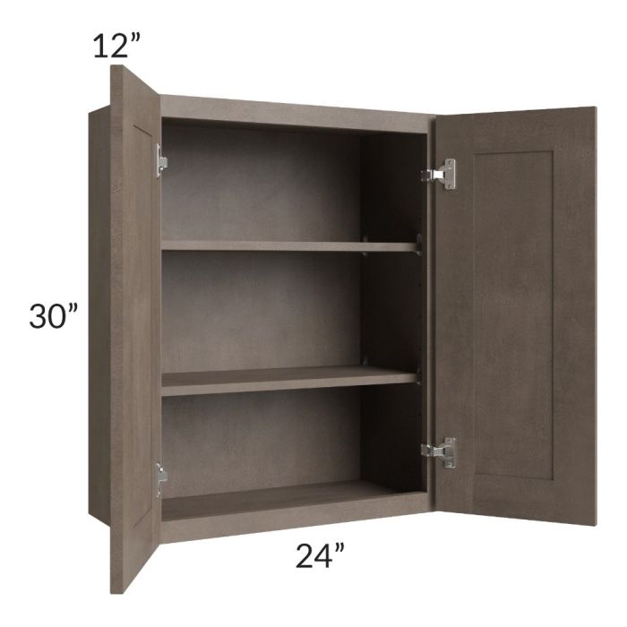 Providence Natural Grey 24x30 Wall Cabinet