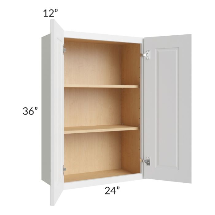 Charlotte White 24x36 Wall Cabinet