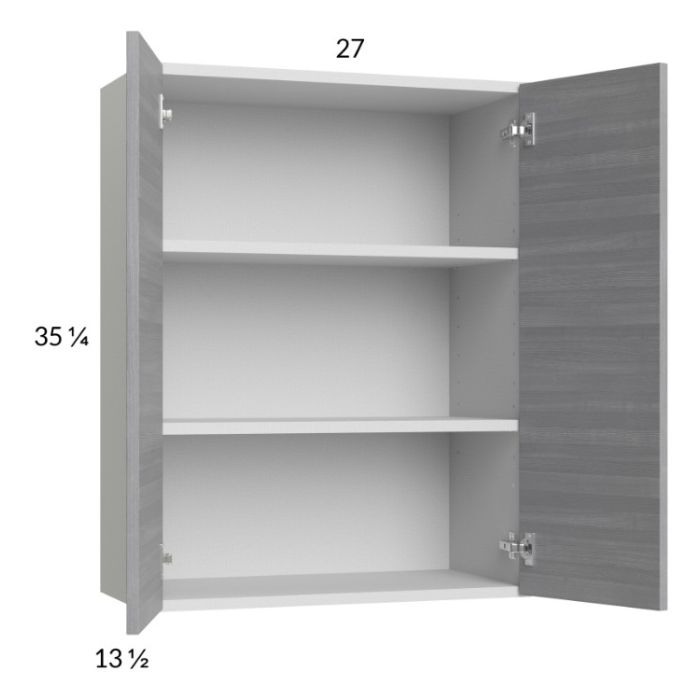 Euro Grey 27x35-1/4 Wall Cabinet