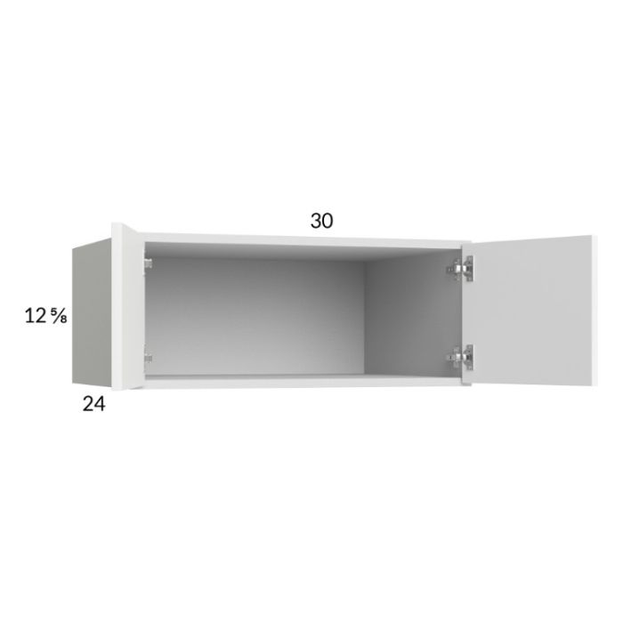 Euro Gloss White 30x12-5/8x24 Wall Cabinet