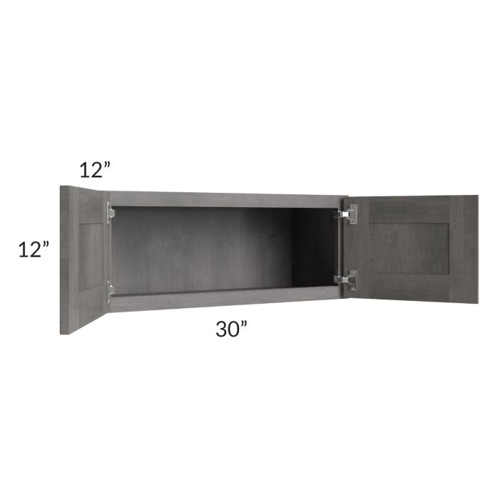 Providence Slate Grey 30x12 Wall Cabinet