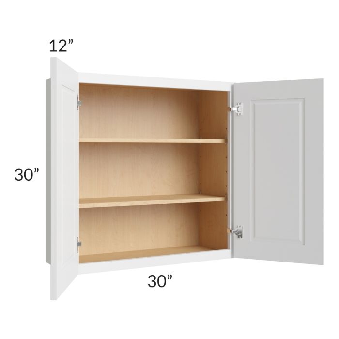 Charlotte White 30x30 Wall Cabinet