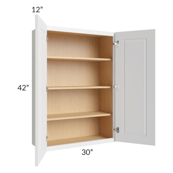 Charlotte White 30x42 Wall Cabinet