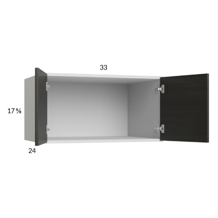 Euro Cafe 33x17-5/8x24 Wall Cabinet