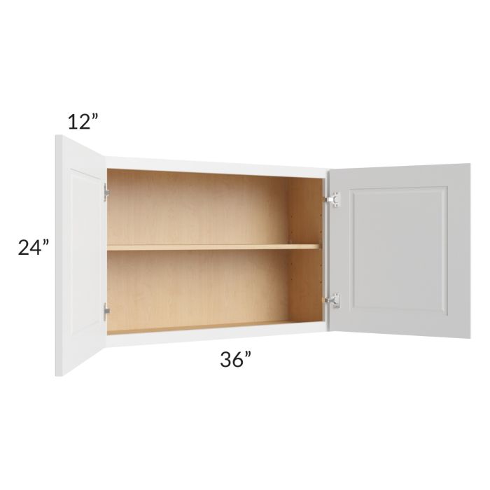 Charlotte White 36x24 Wall Cabinet