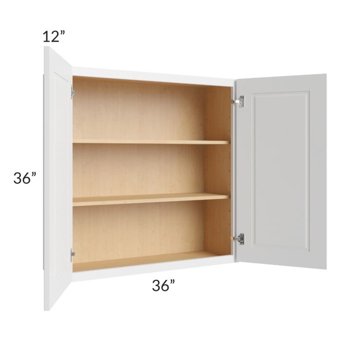 Charlotte White 36x36 Wall Cabinet