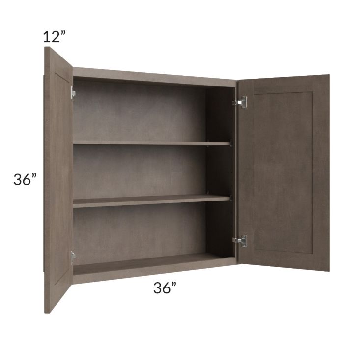 Providence Natural Grey 36x36 Wall Cabinet 