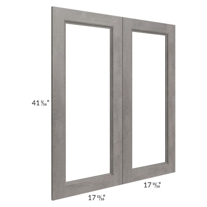 Providence Slate Grey 36x42 Glass Door Only with Glass Included