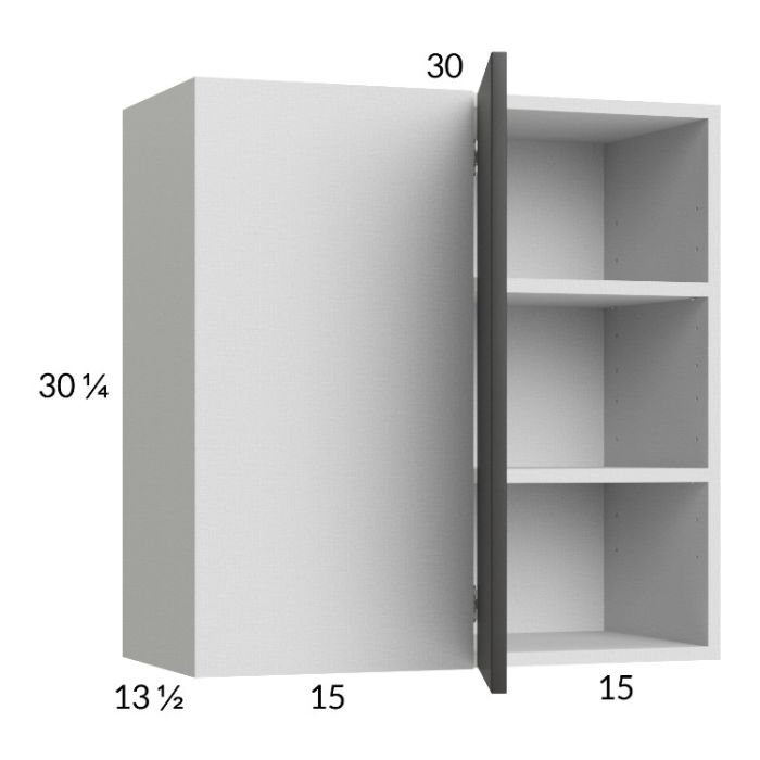 Euro Cafe 30x30-1/4 Blind Corner Wall Cabinet