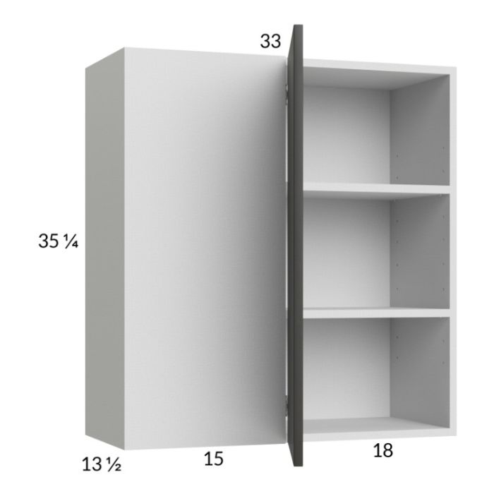 Euro Cafe 33x35-1/4 Blind Corner Wall Cabinet